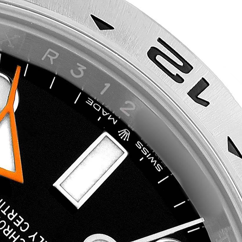 Explorer II 42mm Black Dial Automatic Steel Mens Watch 226570