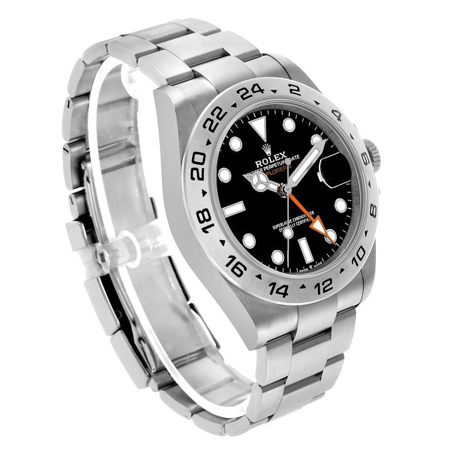 Explorer II 42mm Black Dial Automatic Steel Mens Watch 226570