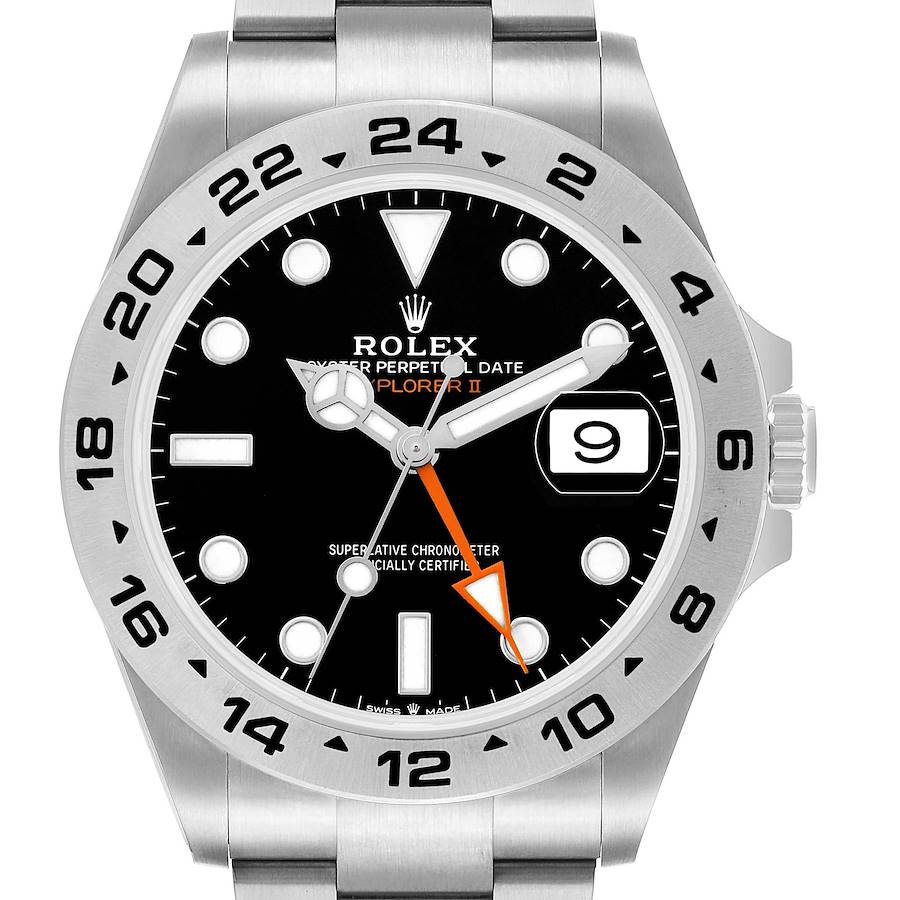 Explorer II 42mm Black Dial Automatic Steel Mens Watch 226570