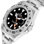 Explorer II 42mm Black Dial Steel Mens Watch 226570 Card