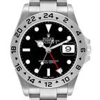 Explorer II Steel Parachrom Black Dial Mens Watch 16570