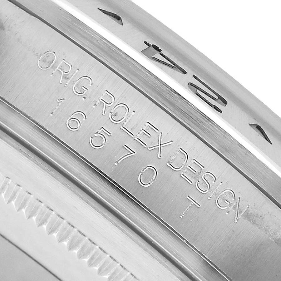 Explorer II Steel Parachrom Black Dial Mens Watch 16570