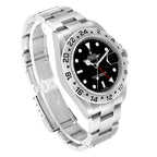 Explorer II Steel Parachrom Black Dial Mens Watch 16570