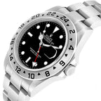 Explorer II Steel Parachrom Black Dial Mens Watch 16570