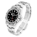 Explorer II Steel Parachrom Black Dial Mens Watch 16570