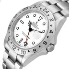 Explorer II Steel Parachrom Polar White Dial Mens Watch 16570 Box Card