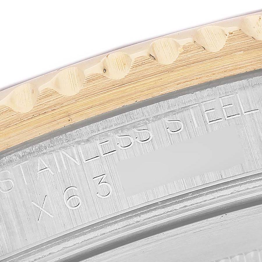 GMT Master II Root Beer Steel Yellow Gold Mens Watch 16713