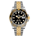 GMT Master II Zombie Steel Yellow Gold Grey Black Bezel 126713 Box Card