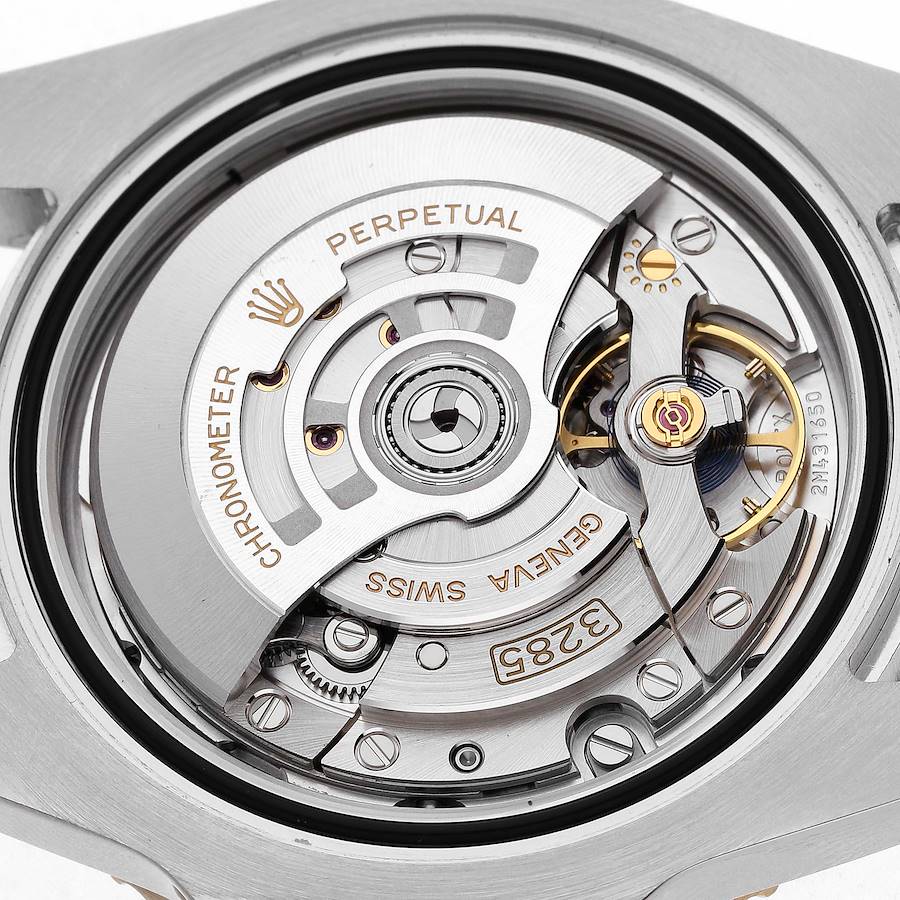 GMT Master II Zombie Steel Yellow Gold Grey Black Bezel 126713 Box Card