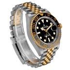 GMT Master II Zombie Steel Yellow Gold Grey Black Bezel 126713 Box Card