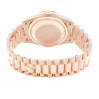 President Day-Date Rose Gold Brown Ombre Diamond Watch 128345