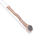 President Day-Date Rose Gold Brown Ombre Diamond Watch 128345
