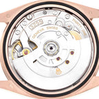 President Day-Date Rose Gold Brown Ombre Diamond Watch 128345