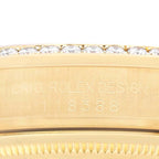 President Day-Date Yellow Gold Diamond Mens Watch 118388 Box Card
