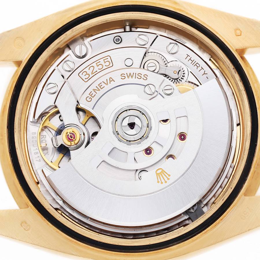 President Day-Date 40 Diamond Dial Yellow Gold Mens Watch 228238 Card