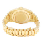 President Day-Date 40 Diamond Dial Yellow Gold Mens Watch 228238 Card