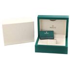President Day-Date 40 Diamond Sapphire Platinum Mens Watch 228206 Box Card
