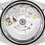 President Day-Date 40 Diamond Sapphire Platinum Mens Watch 228206 Box Card