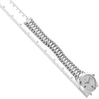 President Day-Date 40 Diamond Sapphire Platinum Mens Watch 228206 Box Card