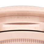 President Day-Date 40 Rose Gold MOP Diamond Watch 228235 Box Card