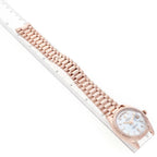 President Day-Date 40 Rose Gold MOP Diamond Watch 228235 Box Card