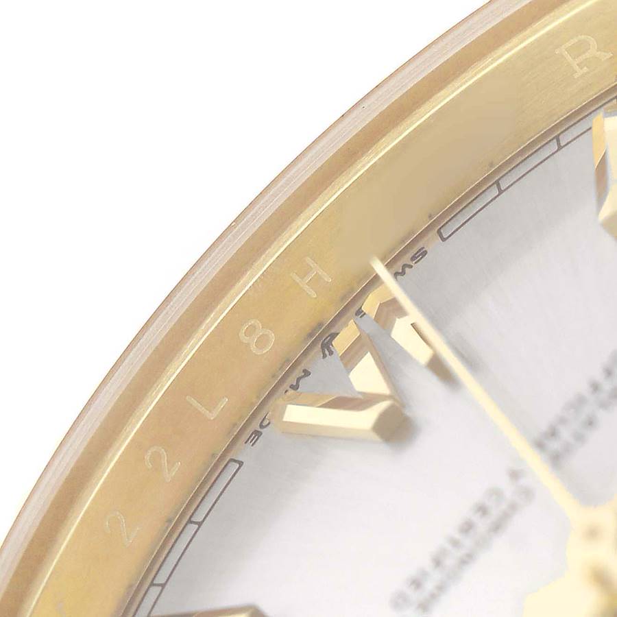 President Day-Date 40 Silver Roman Dial Yellow Gold Mens Watch 228238