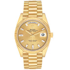 President Day-Date 40 Yellow Gold Diamond Mens Watch 228238 Box Card