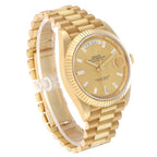 President Day-Date 40 Yellow Gold Diamond Mens Watch 228238 Box Card