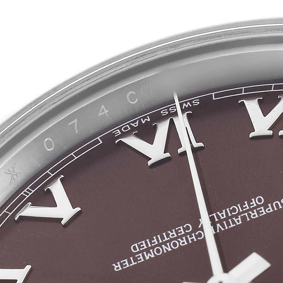 President Day-Date II White Gold Brown Dial Mens Watch 218239