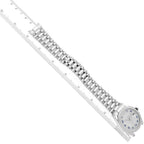 President Day-Date Platinum Pave Diamond Mens Watch 118346 Box Card