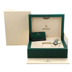 President Day-Date Slate Diamond Dial Rose Gold Mens Watch 128235 Box Card