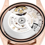 President Day-Date Slate Diamond Dial Rose Gold Mens Watch 128235 Box Card