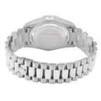 President Day-Date White Gold Diamond Dial Bezel Watch 18349 Box Papers