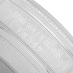 President Day-Date White Gold Diamond Dial Bezel Watch 18349 Box Papers