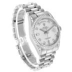 President Day-Date White Gold Diamond Mens Watch 118389