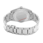 President Day-Date White Gold Silver Dial Mens Watch 118209