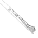 President Day-Date White Gold Silver Dial Mens Watch 118209