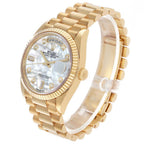President Day-Date Yellow Gold MOP Diamond Dial Mens Watch 128238 Box Card