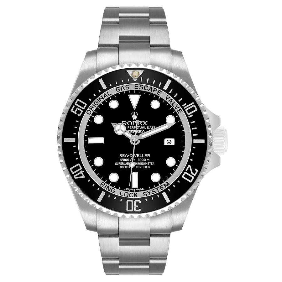 Sea-Dweller Deepsea Steel Black Dial Ceramic Bezel Watch 116660