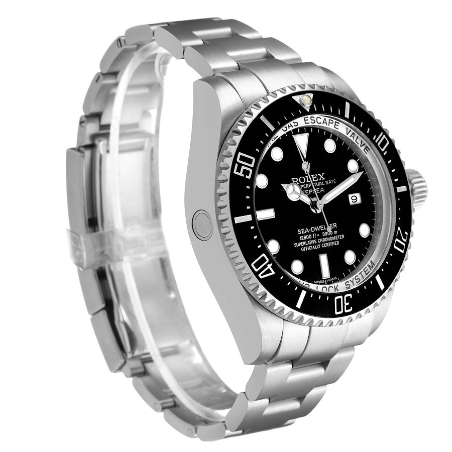 Sea-Dweller Deepsea Steel Black Dial Ceramic Bezel Watch 116660