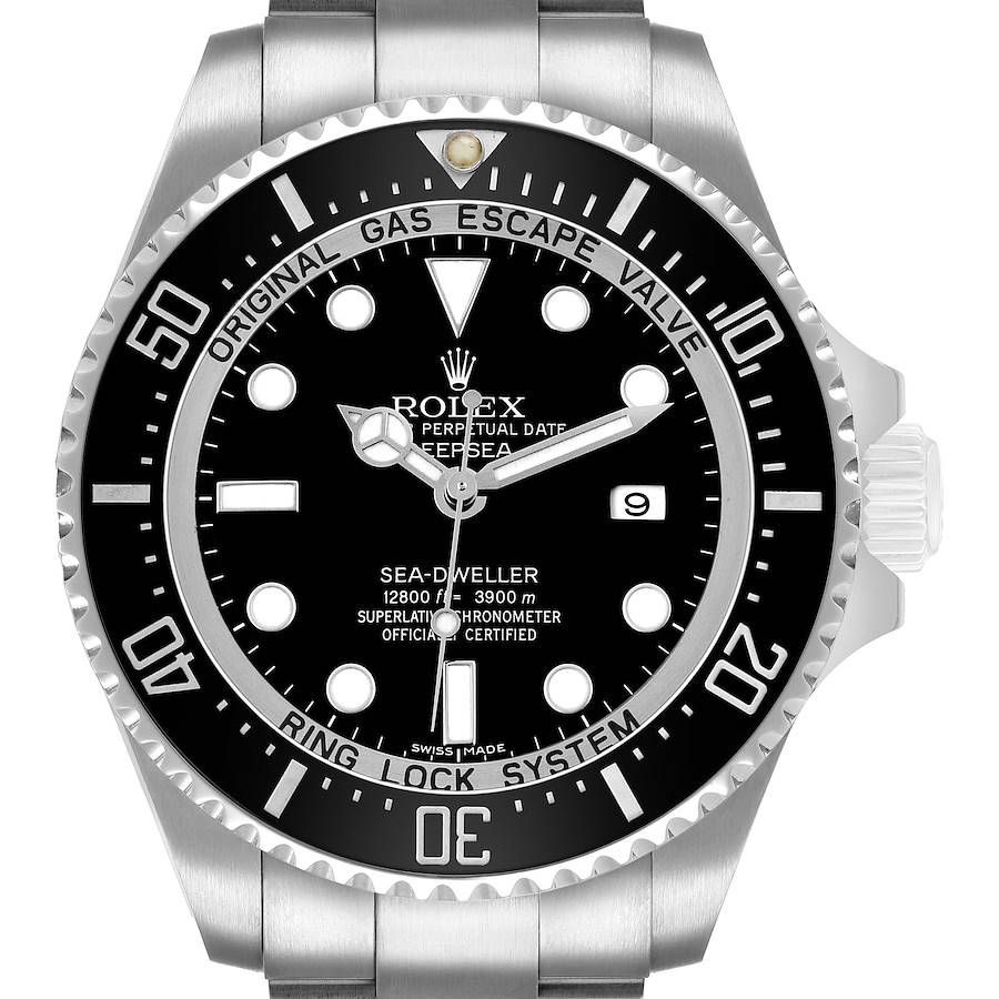 Sea-Dweller Deepsea Steel Black Dial Ceramic Bezel Watch 116660