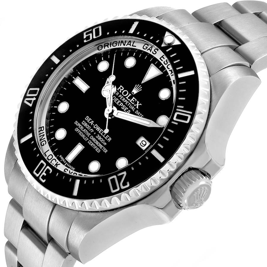 Sea-Dweller Deepsea Steel Ceramic Bezel Mens Watch 116660