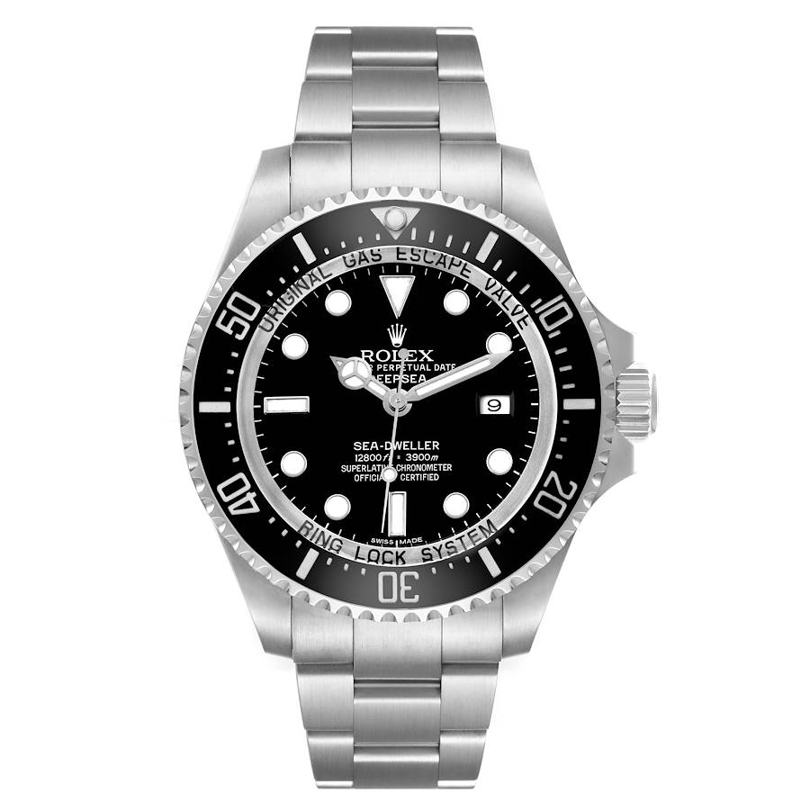 Sea-Dweller Deepsea Steel Ceramic Bezel Mens Watch 116660