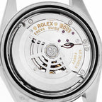 Sky-Dweller Black Dial Steel White Gold Mens Watch 326934