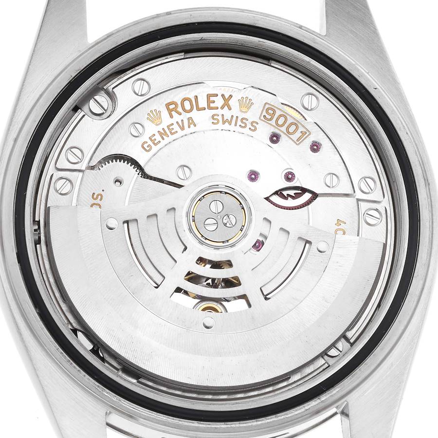 Sky-Dweller Blue Dial Steel White Gold Mens Watch 326934