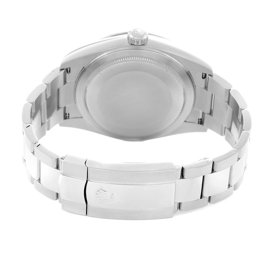 Sky-Dweller Blue Dial Steel White Gold Mens Watch 326934