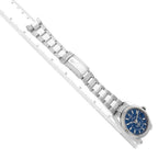 Sky-Dweller Blue Dial Steel White Gold Mens Watch 326934