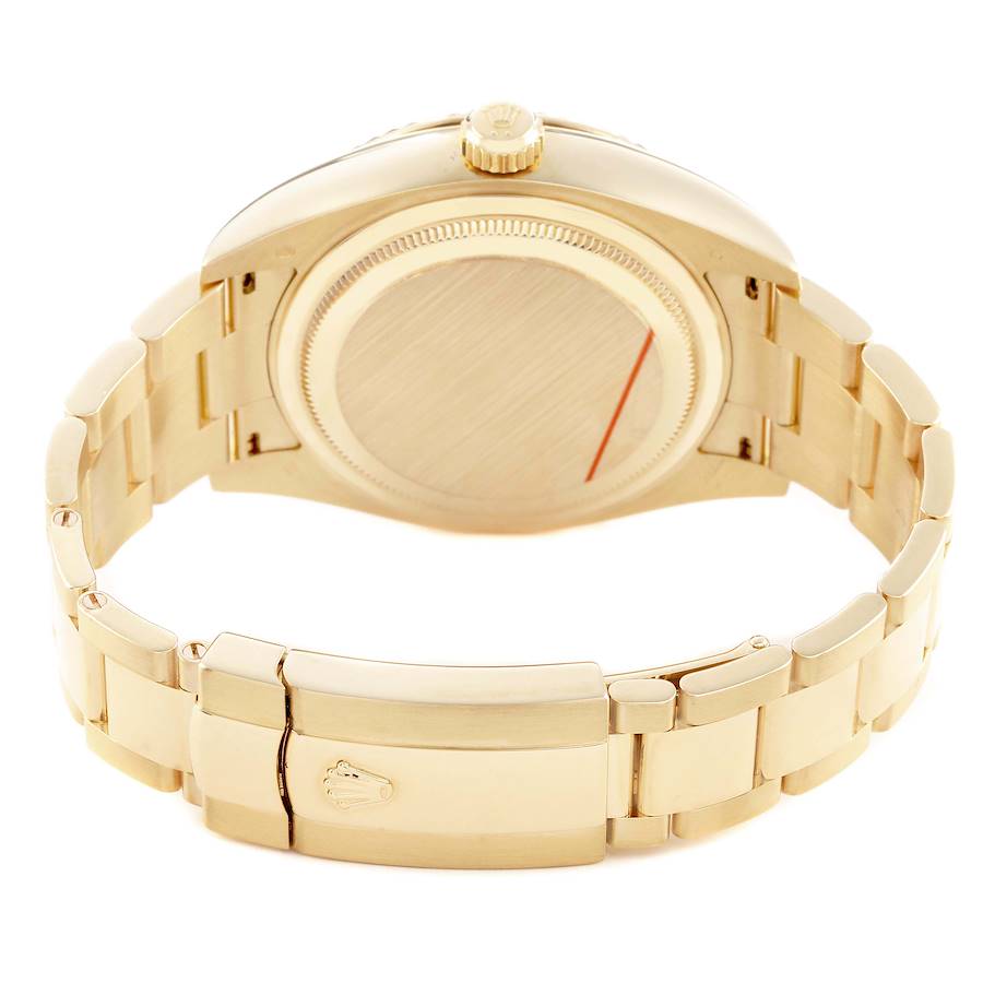 Sky-Dweller Champagne Dial Yellow Gold Mens Watch 326938