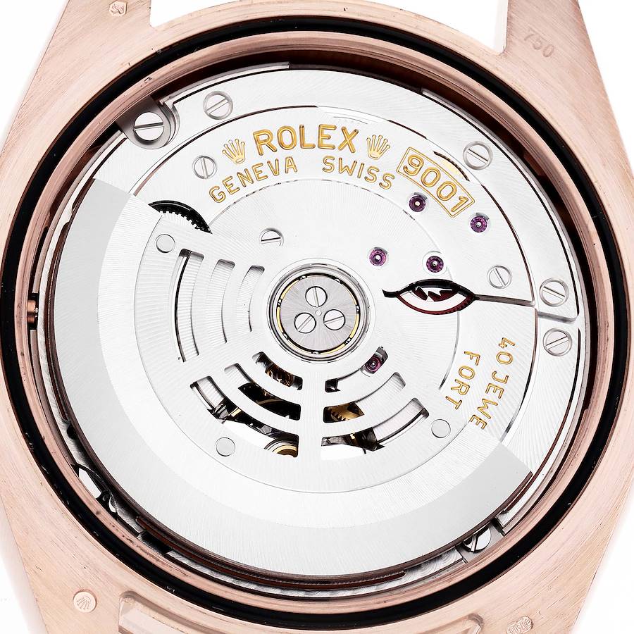 Sky-Dweller Rose Gold Slate Dial Mens Watch 326935 Box Card