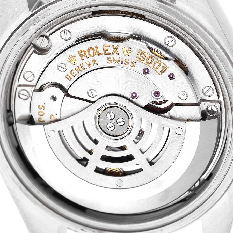 Sky-Dweller Steel White Gold Black Dial Mens Watch 326934